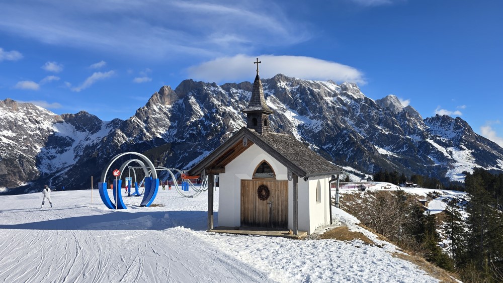 Kerkje bij de Steinbockalm.